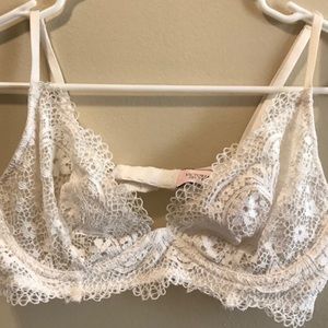 Victoria’s Secret Unlined Lace Bra Medium